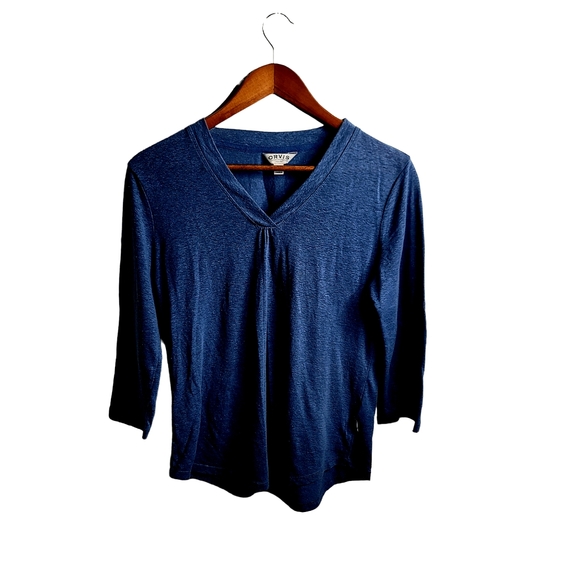 Orvis Tops - Stylish Orvis Soft Knit Long Sleeve Shirt for Women